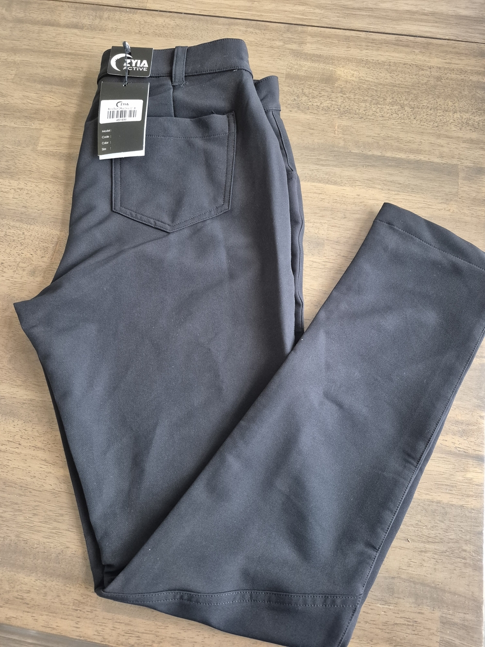 NWT Zyia Mens black office chinos